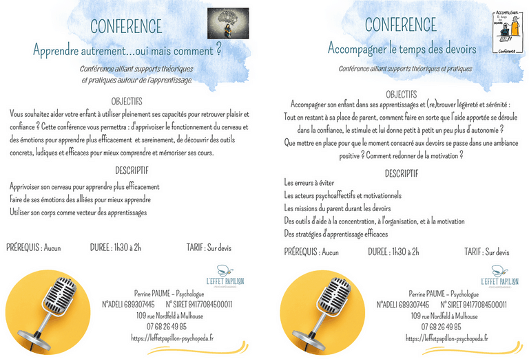 Conférences